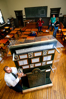 2015-0252-001 Hidden Central schoolhouse WW1 display sj