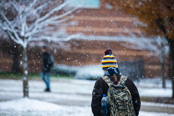 2019-508-s-030 Campus First Snow as